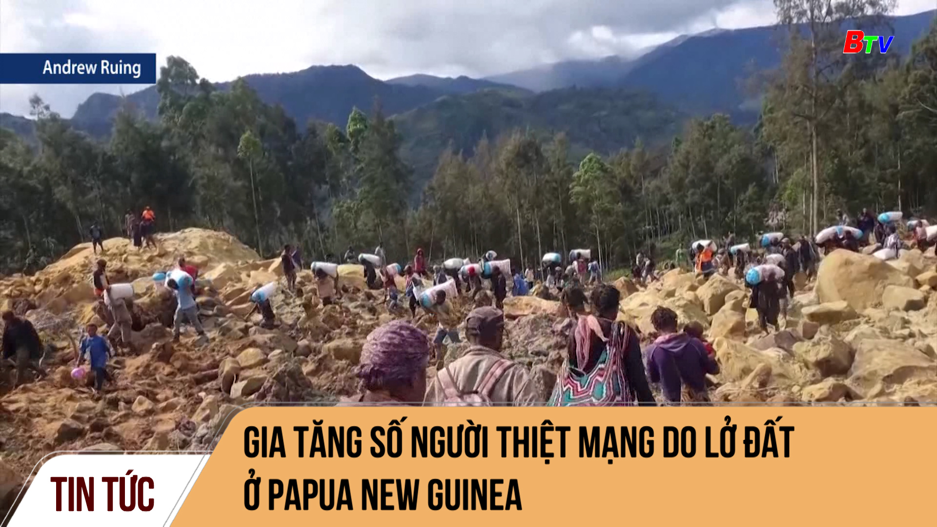 Gia tăng số người thiệt mạng do lở đất ở Papua New Guinea